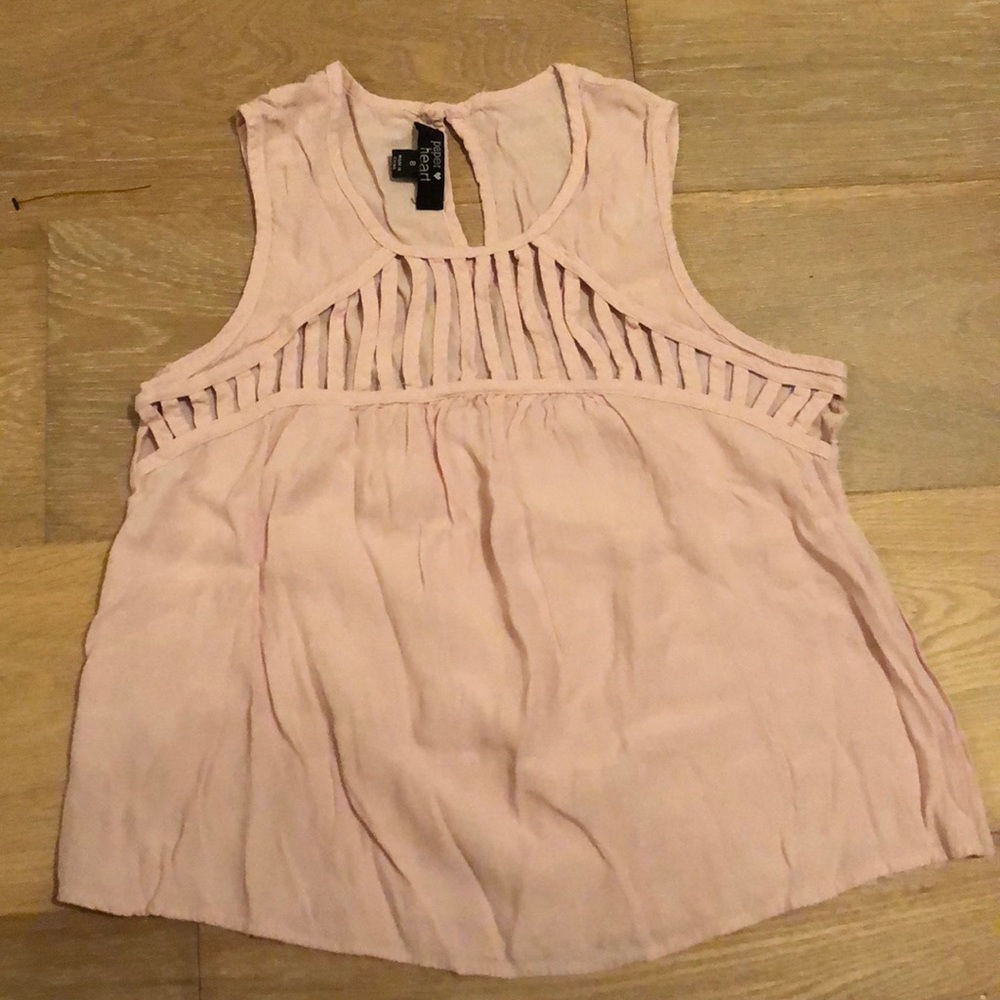 LF pink shirt
